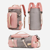 Women's Gym Bag Yoga Travel Luggage Dry Wet Shoulder Handbag Backpack