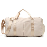 Women's Gym Bag with Shoe Compartment and Wet Pocket