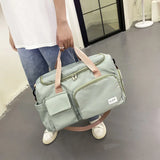 Sports Gym Bag Women Men Fitness Dry Wet Seperation Shoulder Bag