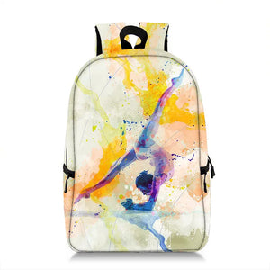 Gymnastics Tumbling Backpack for Girls School Bags