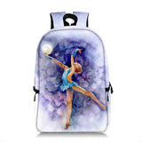 Gymnastics Tumbling Backpack for Girls School Bags