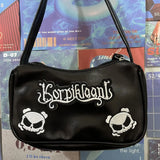 Skull Patchwork Women's Bag Gothic Punk Street Underarm Shoulder Bag