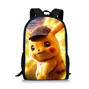 Anime-Pikaqiu School Backpack for Students