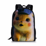 Anime-Pikaqiu School Backpack for Students