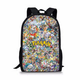 Baokemeng Kids School Backpack Cartoon Teen Book-Bags Mochila