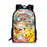 Baokemeng Kids School Backpack Cartoon Teen Book-Bags Mochila