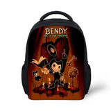 Kindergarten Backpack Bendy Ink Machine Print Boys School Bag Mini Book Bag