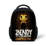 Kindergarten Backpack Bendy Ink Machine Print Boys School Bag Mini Book Bag