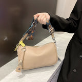 HANSDAFA Leather Shoulder Crossbody Bag For Women Handbag Cow Leather Ladies