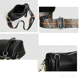 HANSDAFA Leather Shoulder Crossbody Bag For Women Handbag Cow Leather Ladies