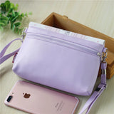 Women's Phone Purse PU Leather Princess Coin Wallet Kids Shoulder Bag
