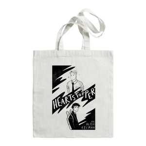HEARTSTOPPER Quote Book Shoulder Bag Canvas Shopper Tote Beach Bag