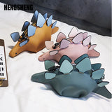 Dinosaur Shape Leather Shoulder Bag for Women