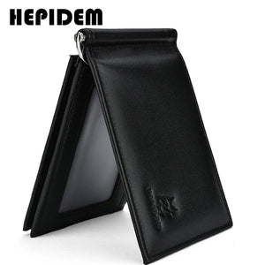 RFID Trifold Leather Wallet for Men