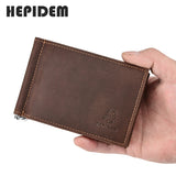RFID Trifold Leather Wallet for Men