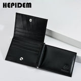 RFID Trifold Leather Wallet for Men