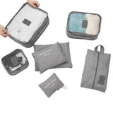 Travel Bag 7-piece Set Underwear Storage Luggage Organizer