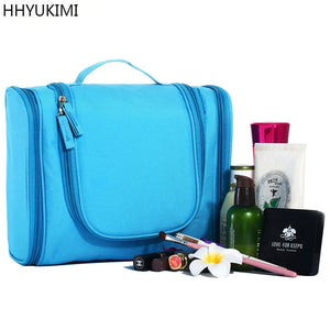 Men Hanging Cosmetic Bag Travel Portable Beautician Make Up Bag Cosmetics Organi