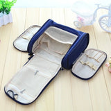 Men Hanging Cosmetic Bag Travel Portable Beautician Make Up Bag Cosmetics Organi