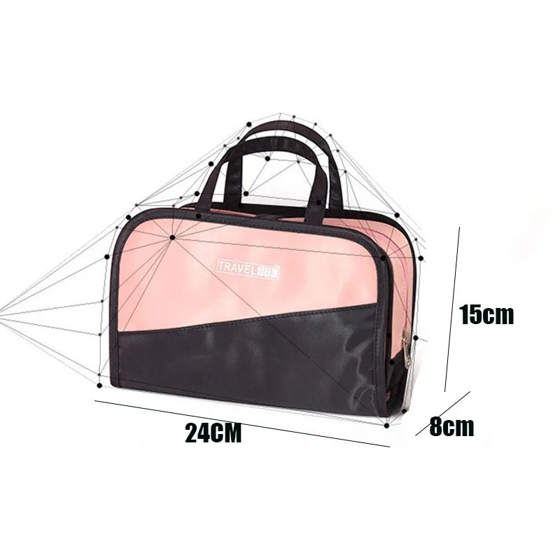 PVC Cosmetic Bag Makeup Organizer Travel Portable Storage Bag