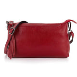 Leather Chain Crossbody Messenger Shoulder Bag Women Phone Plus Wallet