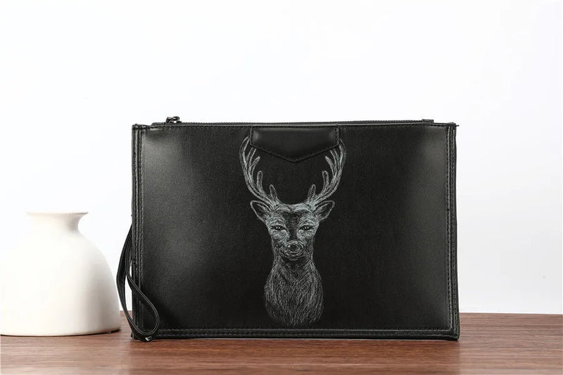Women's Flower Printed Ipad Bags Shoulder Crossbody Envelope Bag