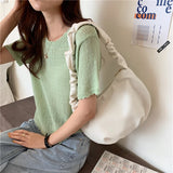 Hobos Bag Women Handbag High Cloud Clutch Purses Female Shoulder Bag