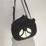Squirrels Small round Bag Girl Gift Crossbody Messenger Bag Female GirQ5