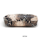 Serpentine Patchwork Composite Bag Women PU Shoulder Messenger Bag
