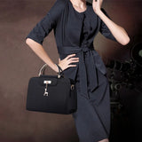 Women Leather Handbag Large Capacity Shoulder Bags Casual Tote Top-handle