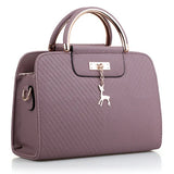 Women Leather Handbag Large Capacity Shoulder Bags Casual Tote Top-handle