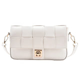 Vintage Square Armpit Bag PU Leather Women's Handbag