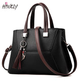 Women Leather Handbags Big High Casual Female Bags Tote Shoulder Bag