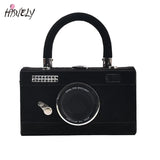 Women Camera Shape Clutch Mini Crossbody Bag BG2242