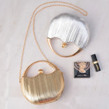 Women's Wedding Clutch Evening Bag Handbag Bridal Purse Chain Party Shoulder Bag