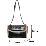Women's Chain Shoulder Bag Small Leather Crossbody Messenger