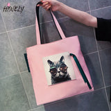 Cat Cartoon Shoulder Handbag Top-handle Bag Women Oxford Handbags