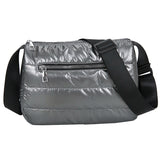 Winter Nylon Cotton Crossbody Shoulder Bag for Women