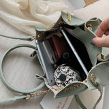 Women PU Leather Handbag Shoulder Bags Ladies Casual Sac A Main Larg Capacity