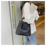 Women PU Leather Handbag Shoulder Bags Ladies Casual Sac A Main Larg Capacity