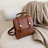 Bohemia Women Shoulder Bag PU Leather Backpack