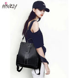 Bohemia Women Shoulder Bag PU Leather Travel Backpack
