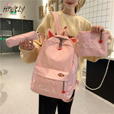 Bohemia Shoulder Bag PU Leather Backpack with Tassels