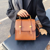 Bohemia Women Shoulder Bag PU Leather Backpack
