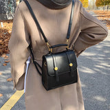 Bohemia Women Shoulder Bag PU Leather Backpack