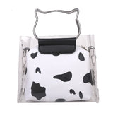 Female Jelly Beach Bag One Shoulder Messenger Bag