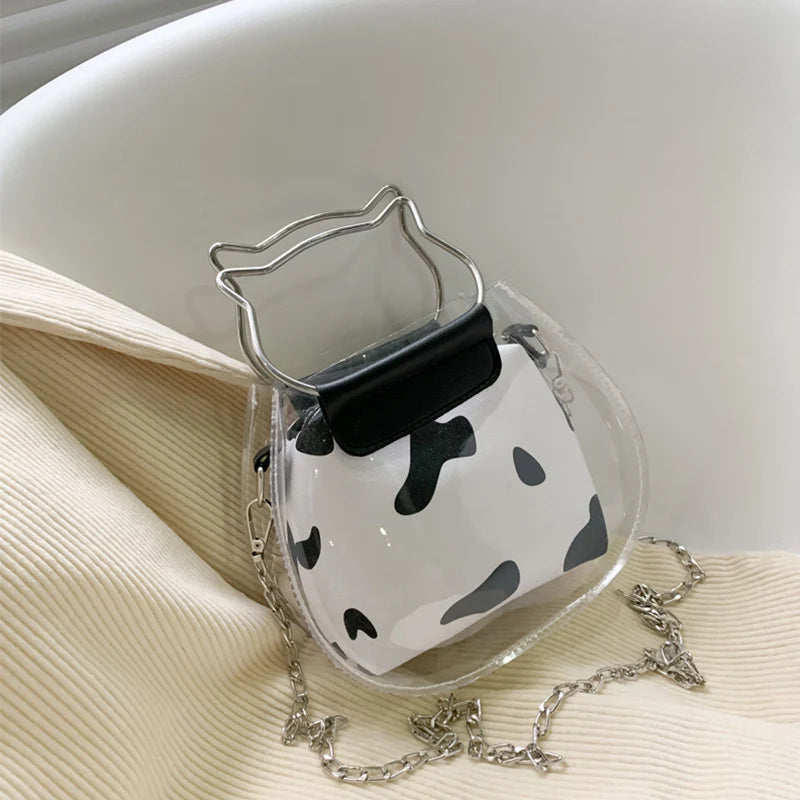 Female Jelly Beach Bag One Shoulder Messenger Bag