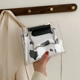 Female Jelly Beach Bag One Shoulder Messenger Bag