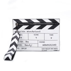 Funny Movie Prop Women Shoulder Bag Letters Clutch Bag