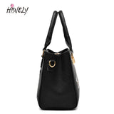 Embroidered Flower PU Leather Handbag Crossbody Bag